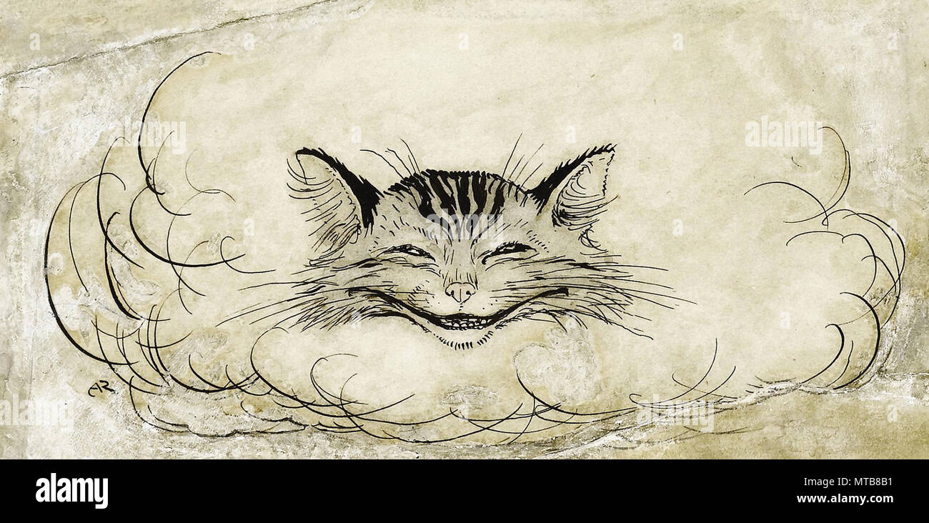 Rackham Arthur - The Cheshire cat Foto Stock