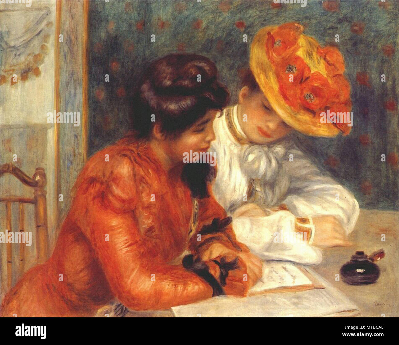 Pierre-Auguste Renoir - la lettera C.1895-1900 Foto Stock