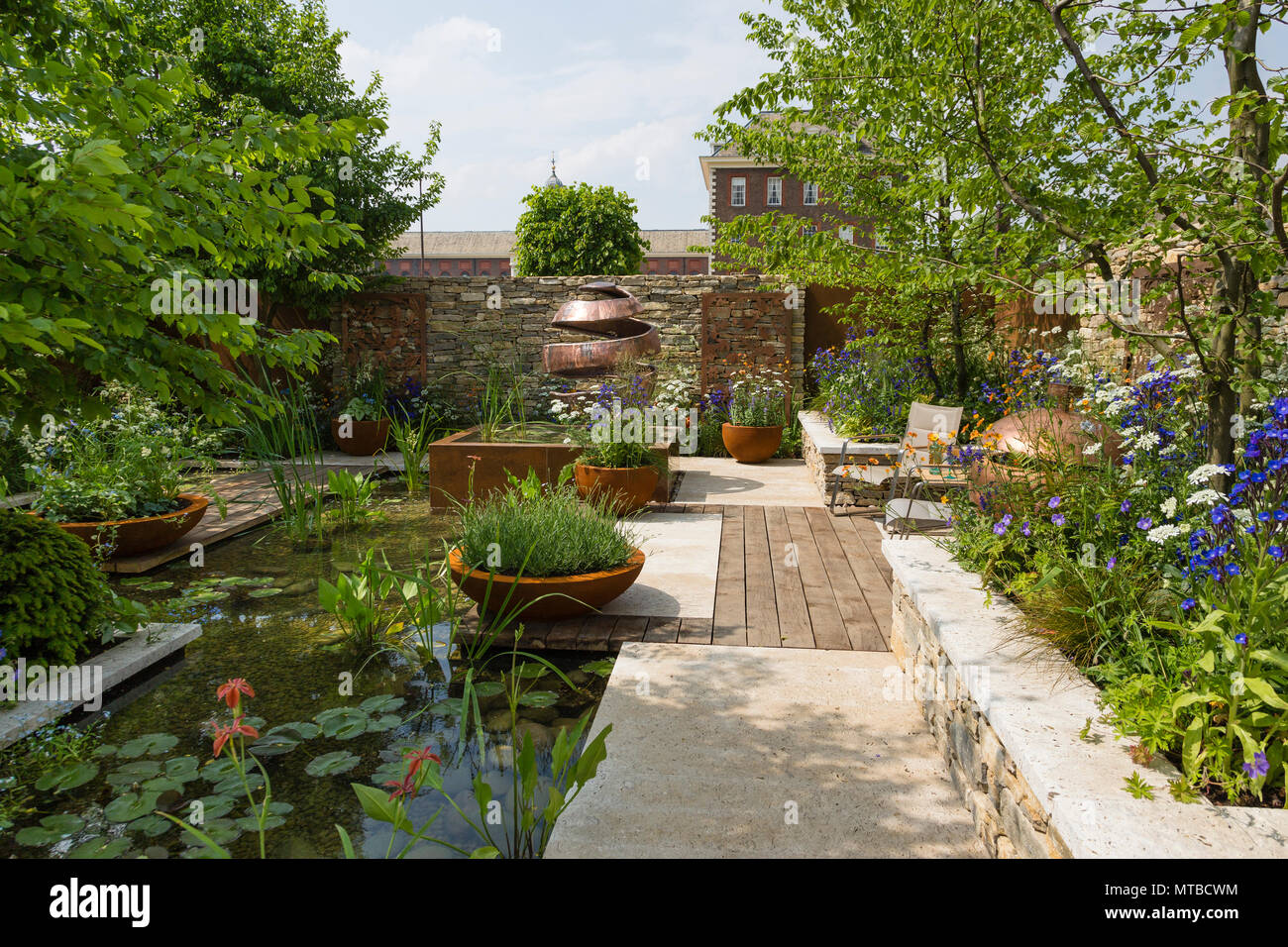 Chelsea Flower Show, Londra Sabato 27 Maggio 2018 Foto Stock