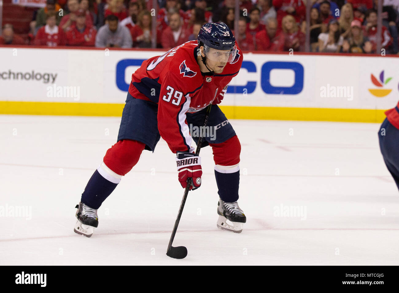 Capitelli ala destra Alex Chiasson (39). Foto Stock