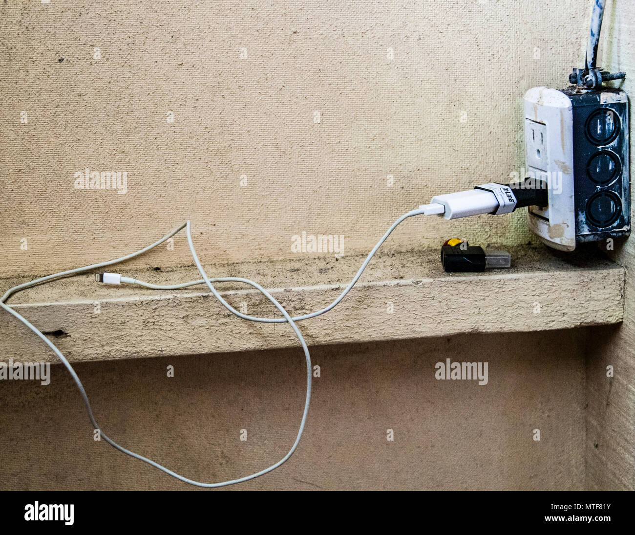 Adattatore di elettricità Costa Rica Foto Stock