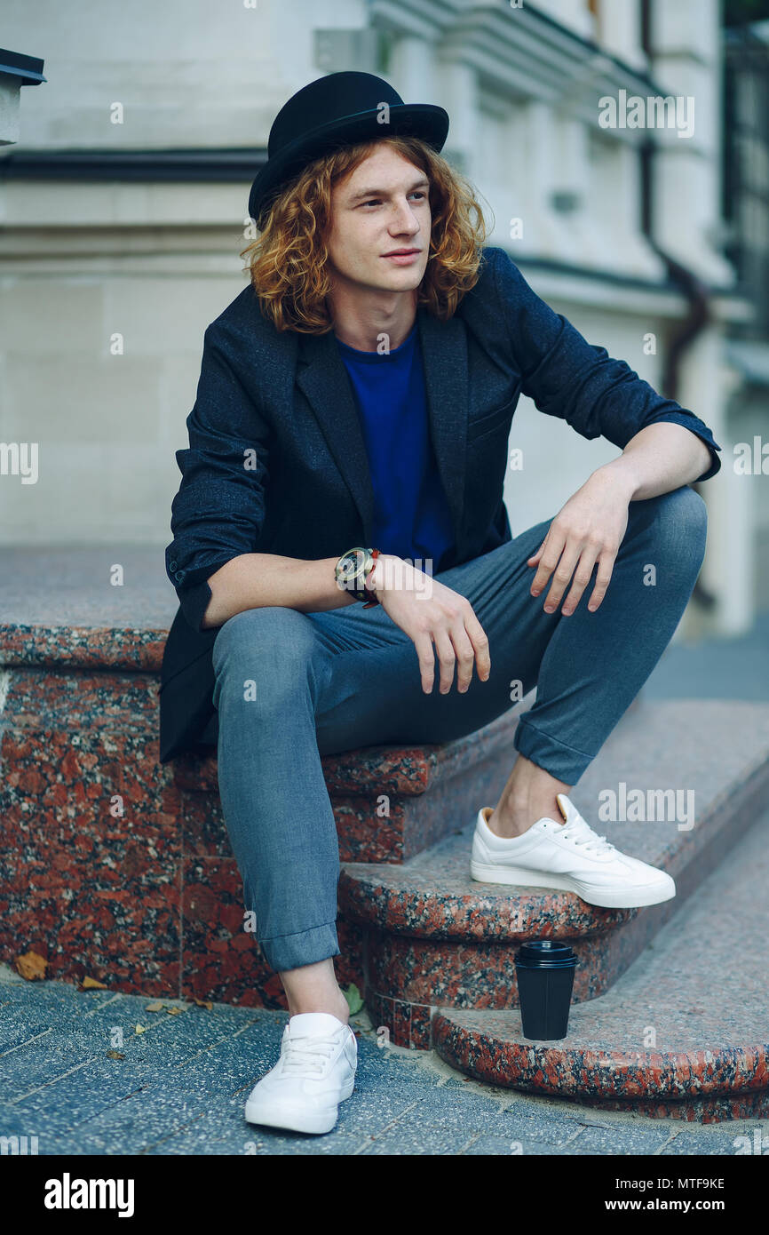 Cappello Capelli Ricci Cappello Con Capelli Lunghi Uomo