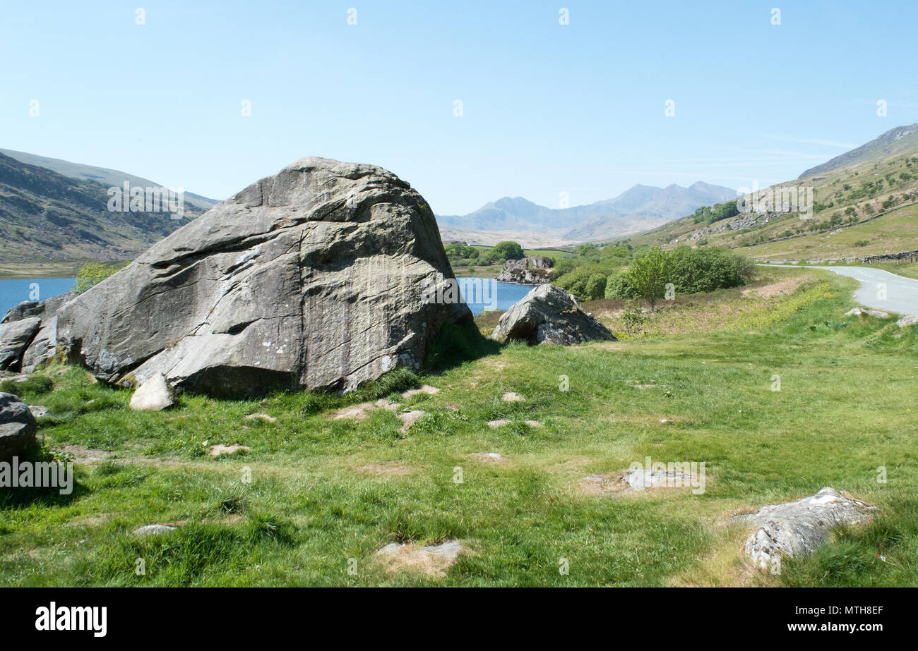 Llyn Mymbyr Foto Stock