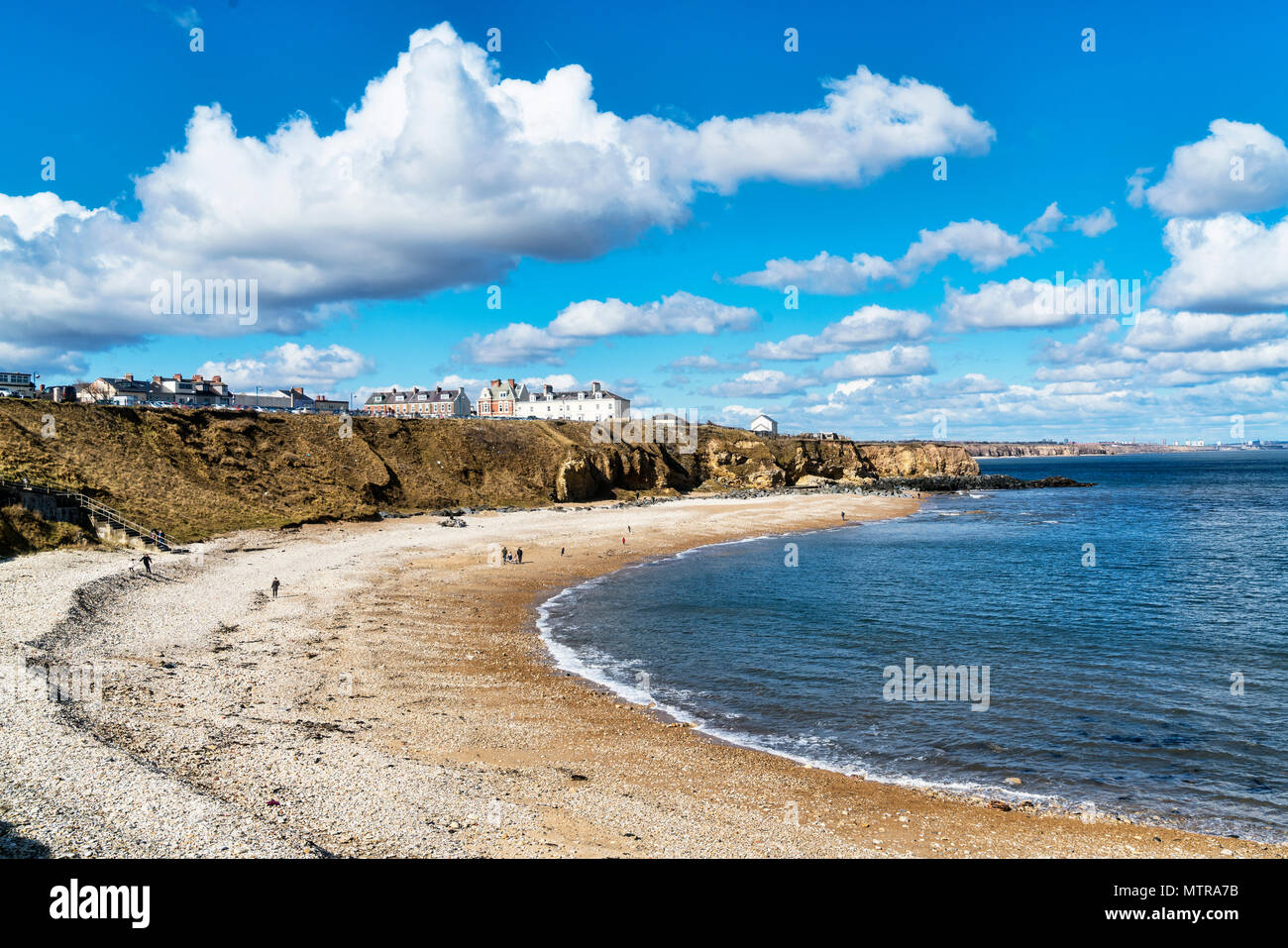 Seaham beach, Cleveland, County Durham, England, Regno Unito Foto Stock