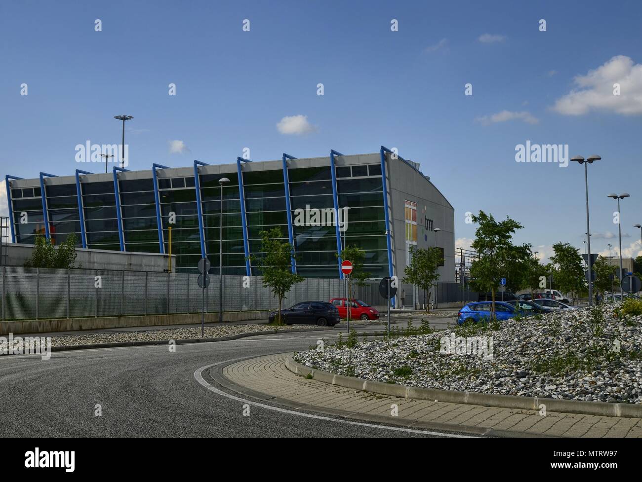 Torino, Gerbido, Piemonte Italia 29 maggio 2018. Il centro di gestione - la  sede dei rifiuti da impianti di energia della società TRM-IREN GRUPPO Foto  stock - Alamy