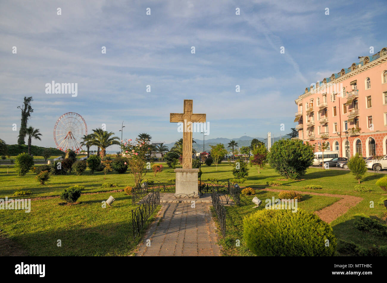 Miracolo Park, Batumi, Georgia Foto Stock