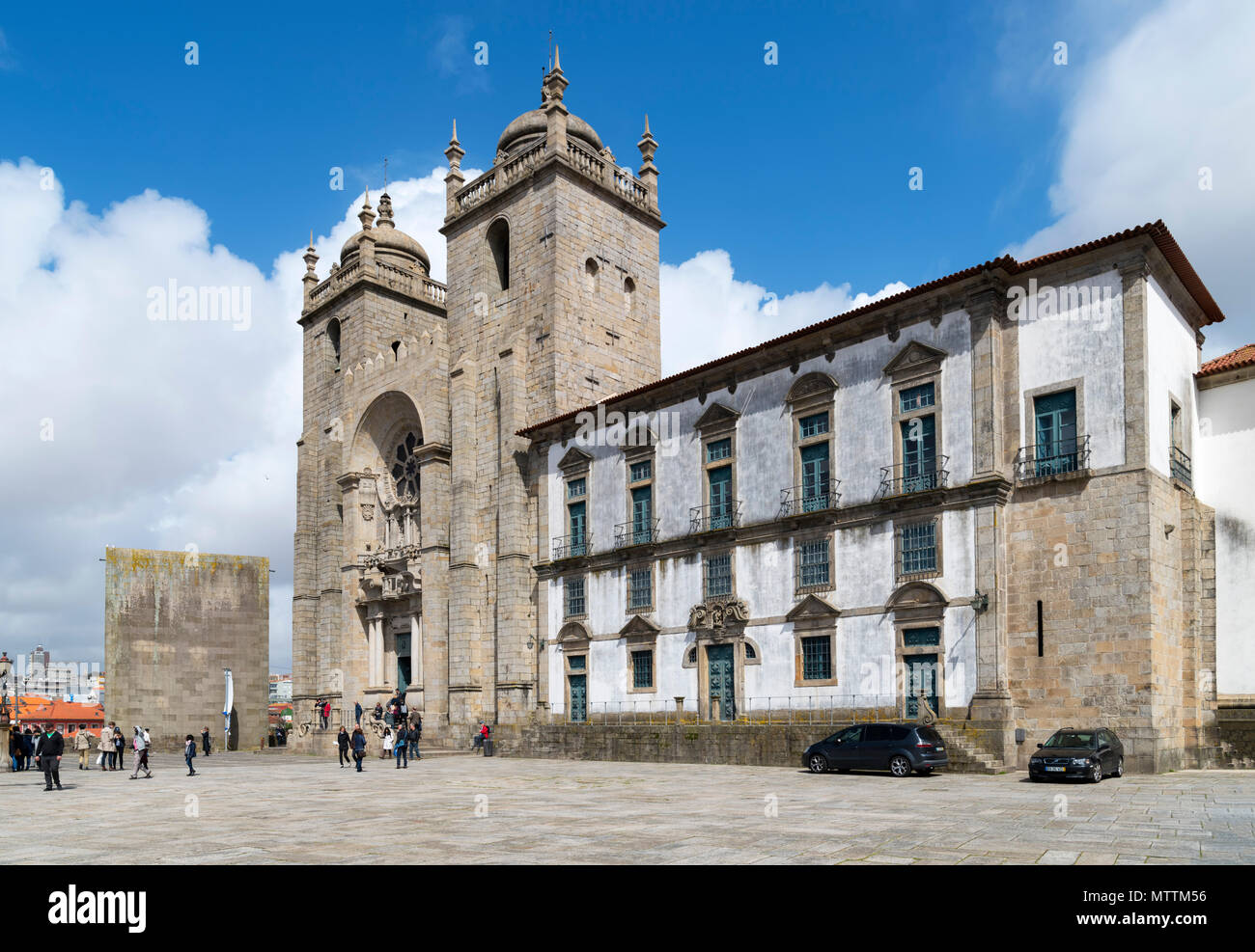 Cattedrale di Porto ( Se do Porto ), Porto, Portogallo Foto Stock