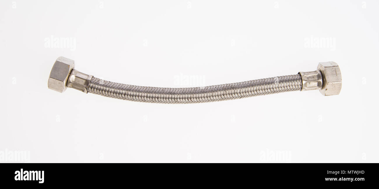 Il tubo o il tubo flessibile su uno sfondo Foto Stock