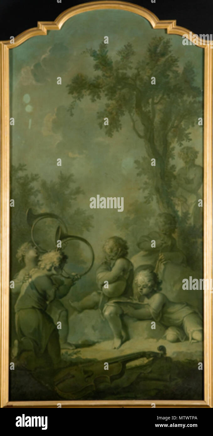 . Nederlands: Vijf musicerende kinderen. olio su tela. 206 × 105 cm (81,1 × 41,3 in). RCE (B612). Vroeger Rijksmuseum Amsterdam (SK-A-1215). . 1753. Johann Heinrich Keller (1692-1765) nomi alternativi Johan Hendrik Keller Descrizione Swiss pittore e disegnatore Data di nascita e morte 1692 1765 Luogo di nascita e morte Zürich L'Aia posizione di lavoro L'Aia competente controllo : Q16854718 VIAF: 50363400 ISNI: 0000 0000 6687 7199 ULAN: 500032062 GND: 131579762 BPN: 61475953 209 cinque bambini di fare musica da Johann Heinrich Keller (II) Rijksdienst voor het Cultureel Erfgoed B612 Foto Stock . Nederlands: Vijf musicerende kinderen. olio su tela. 206 × 105 cm (81,1 × 41,3 in). RCE (B612). Vroeger Rijksmuseum Amsterdam (SK-A-1215). . 1753. Johann Heinrich Keller (1692-1765) nomi alternativi Johan Hendrik Keller Descrizione Swiss pittore e disegnatore Data di nascita e morte 1692 1765 Luogo di nascita e morte Zürich L'Aia posizione di lavoro L'Aia competente controllo : Q16854718 VIAF: 50363400 ISNI: 0000 0000 6687 7199 ULAN: 500032062 GND: 131579762 BPN: 61475953 209 cinque bambini di fare musica da Johann Heinrich Keller (II) Rijksdienst voor het Cultureel Erfgoed B612 Foto Stock