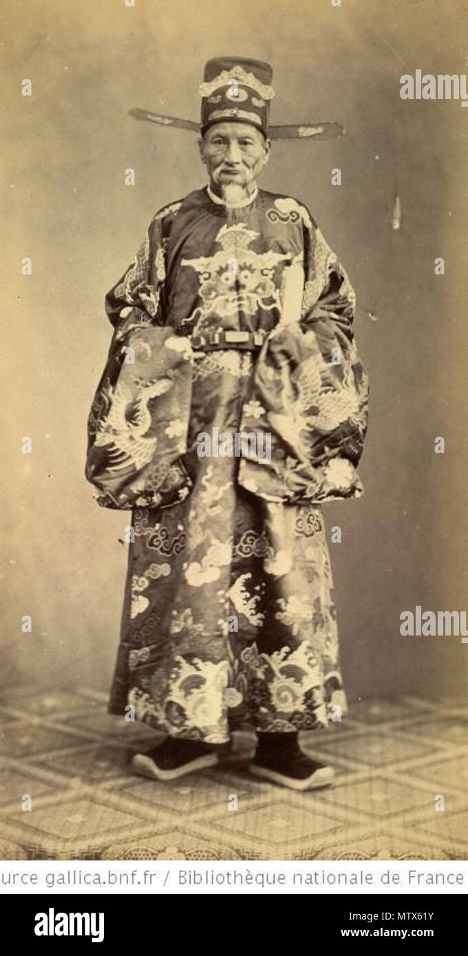 . 中文（香港）‎: 越南阮朝官員潘清簡 . Il 31 marzo 2014, 01:29:54. Sconosciuto 442 Nguyanofficer1 Foto Stock