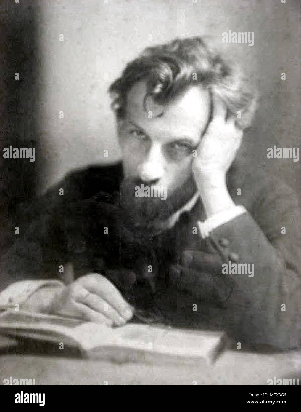 . Hans Pfitzner da Wanda von Debschitz-Kunowski, ca 1910, ca. 21 x 16,5 cm . circa 1910. Wanda von Debschitz-Kunowski (1870-1935) 266 Hans Pfitzner da Wanda von Debschitz-Kunowski, ca 1910 Foto Stock