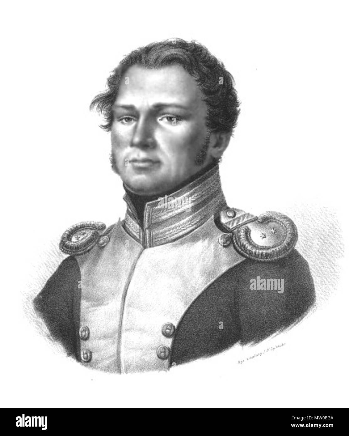 . Piotr Wysocki . Xix secolo. Jan Nepomucen Żyliński 485 Piotr Wysocki Foto Stock