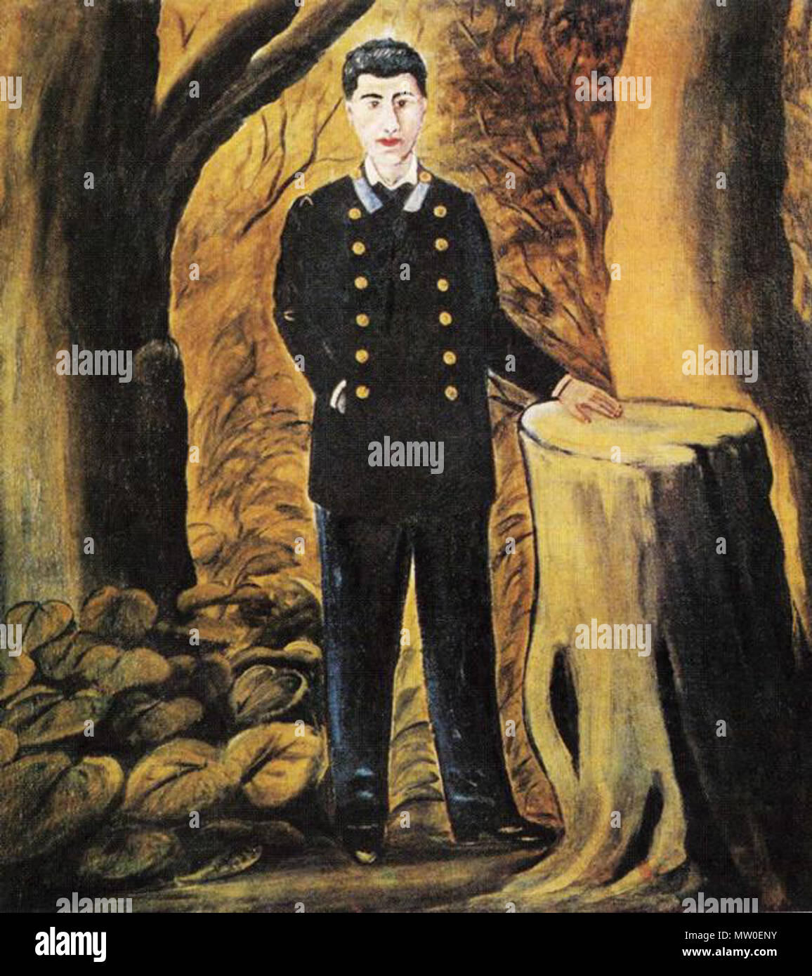 . Илья Зданевич . 1913 485 U Pirosmani - Ilya Zdanevich (1913) Foto Stock