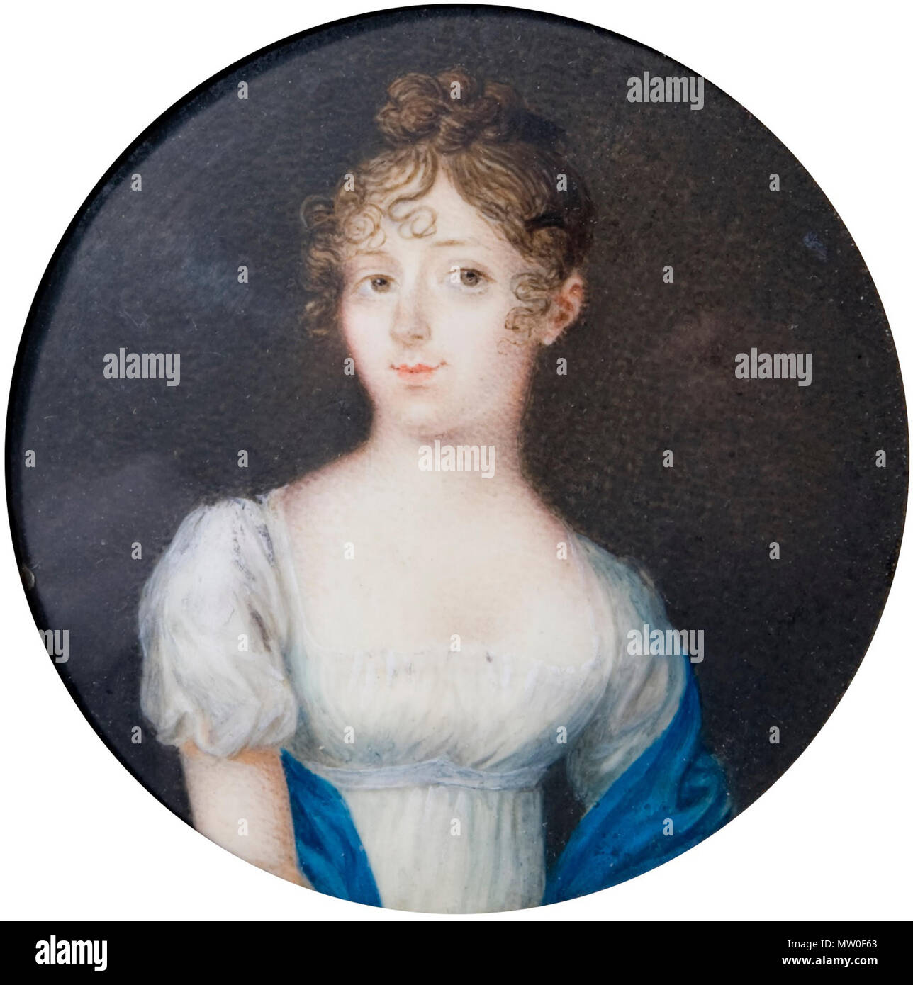 553 Seweryna z Potockich Sobańska ok. 1815 Foto Stock