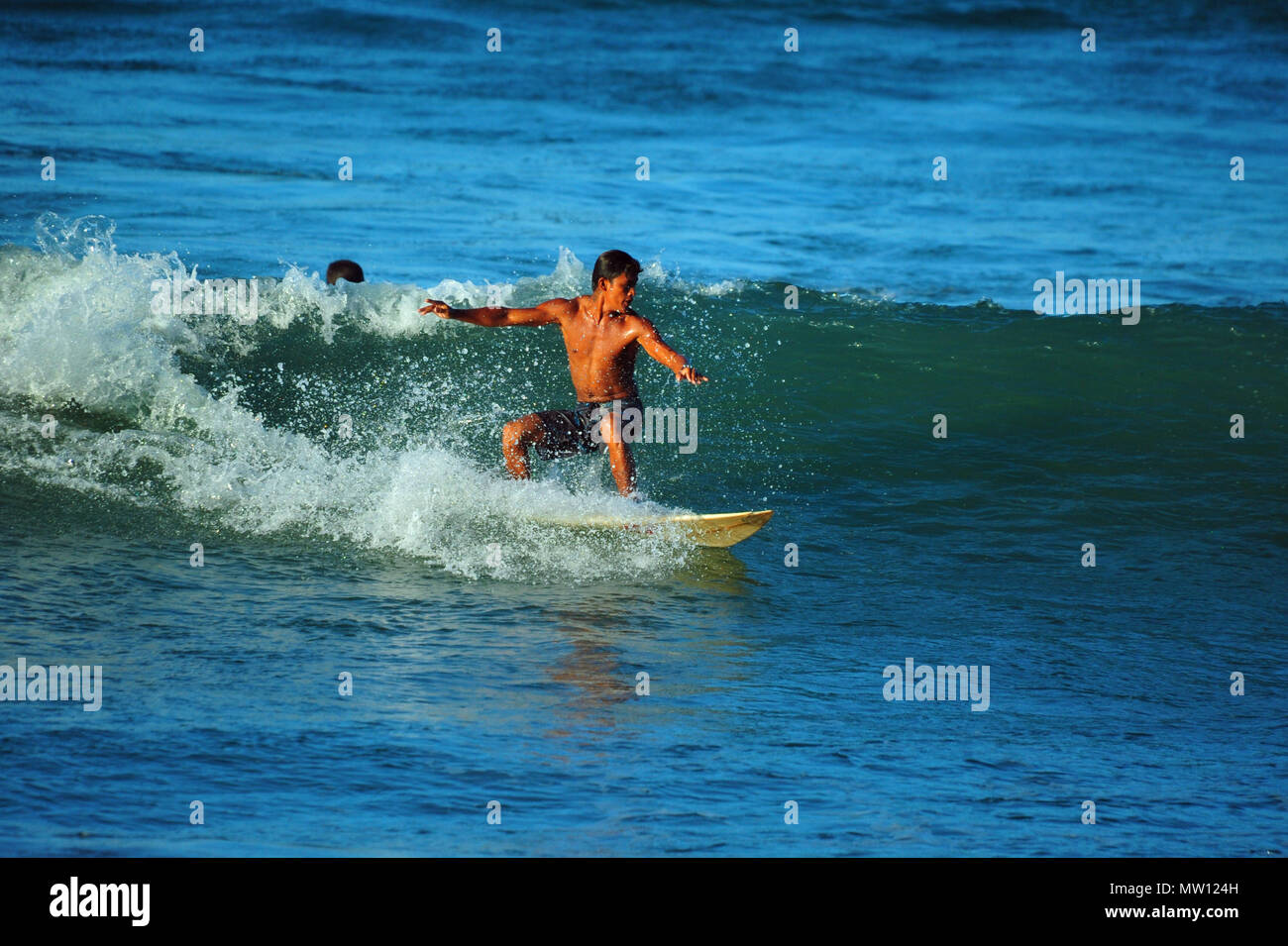 Surf, imballatrice, Filippine Foto Stock