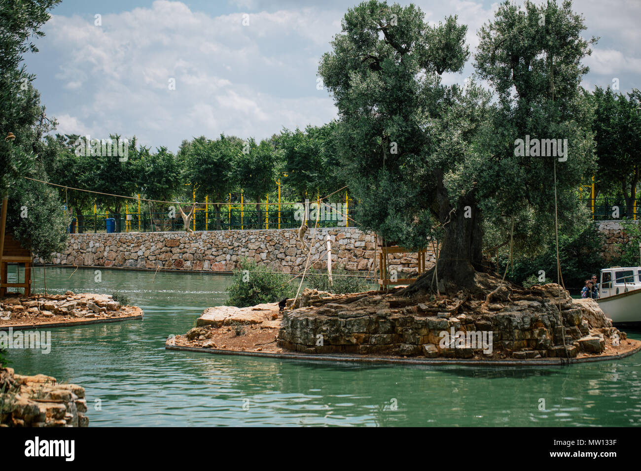 Lo zoo di Fasano in Italia apilia zoopark Foto Stock