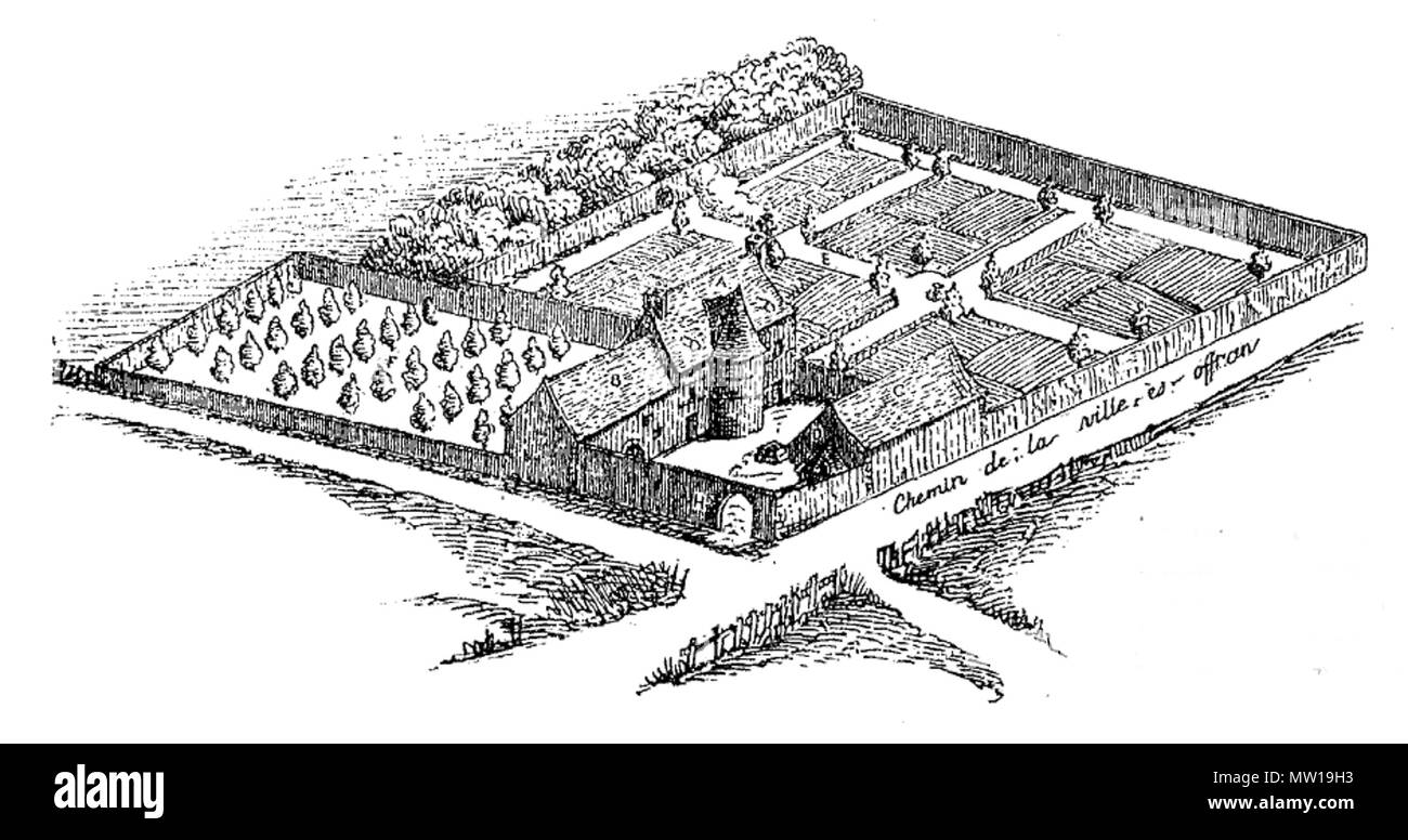 580 Sulte - Histoires des Canadiens-français, 1608-1880, tomo I, 1882 illustrazione p045-1 Foto Stock