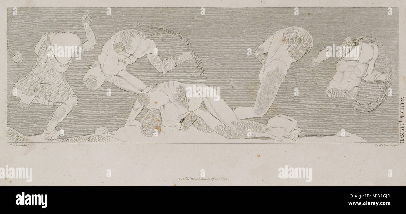 . Inglese: James Stuart & Nicholas Revett. Le antichità di Atene misurato e delineata da James Stuart F.R.S. e F.S.A. e Nicholas Revett pittori e Αrchitects, vol. III (ed. Willey Reveley), Londra, John Nichols, 1794 . 1794. James Stuart (1713-1788) nomi alternativi James 'Athenian' Stuart Descrizione antropologo scozzese, architetto, archeologo e pittore Data di nascita e morte 1713 2 febbraio 1788 Luogo di nascita e morte Londra London Authority control : Q2661131 VIAF: 44317198 ISNI: 0000 0001 2279 0902 ULAN: 500117245 LCCN: N82211464 NLA: 35529775 WorldCat Foto Stock