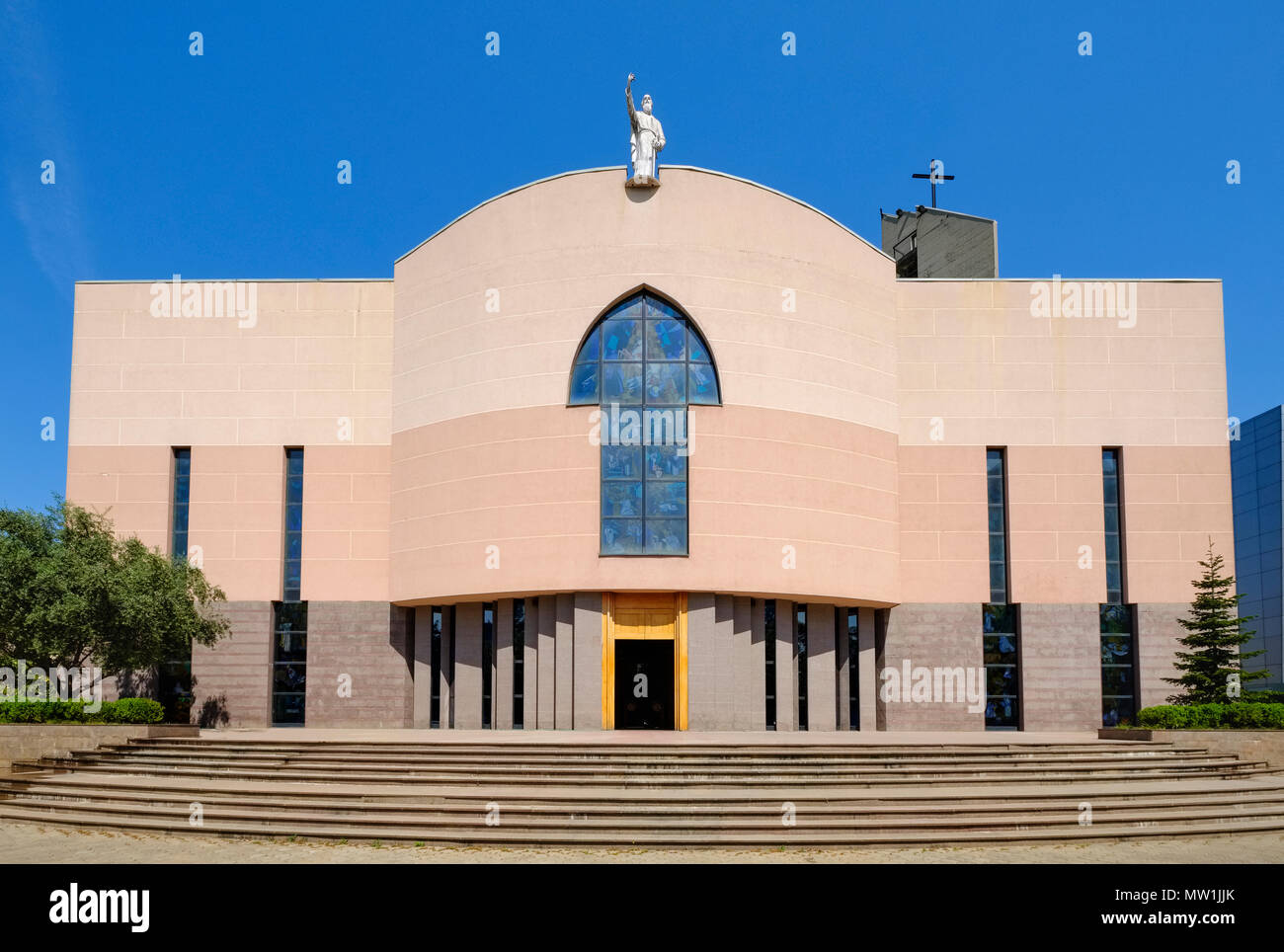 Paulus cattolica cattedrale, Katedralja e Shën Palit, Tirana, Albania Foto Stock