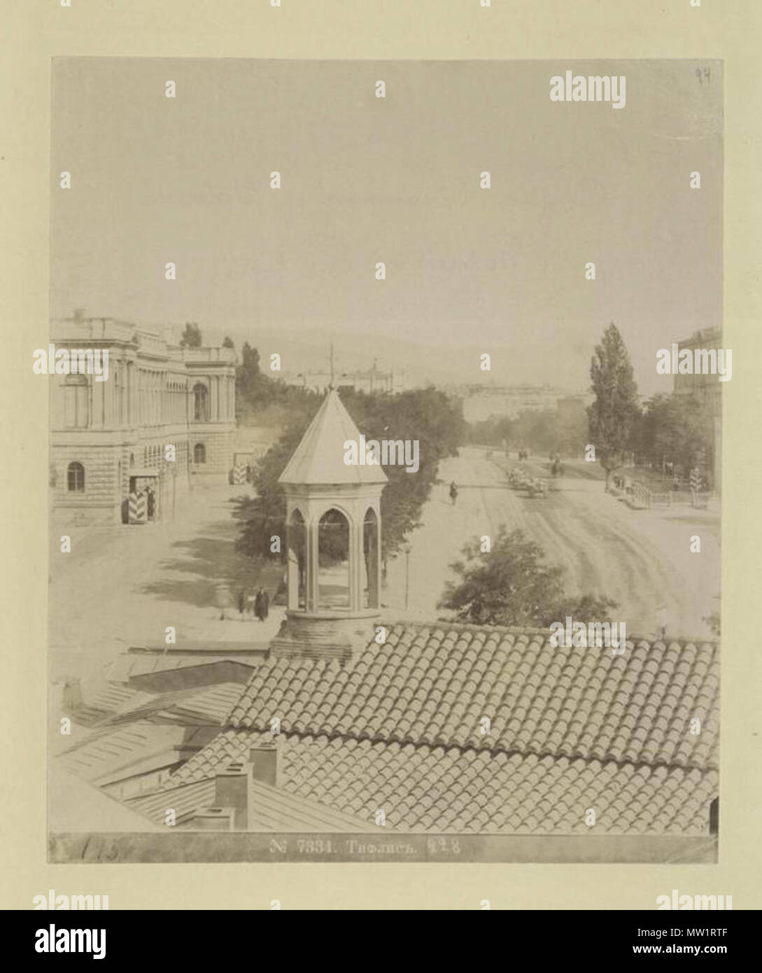 . Tbilisi. 1870s. Kennan, George, 1845-1924 607 Tiflis 001 Foto Stock