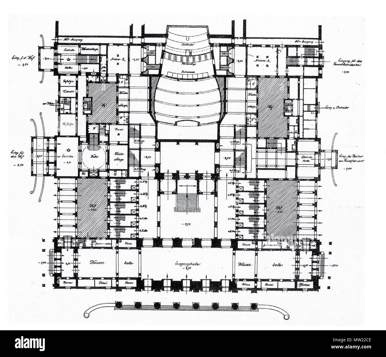 644 Wettbewerb Erdgeschoss Foto Stock