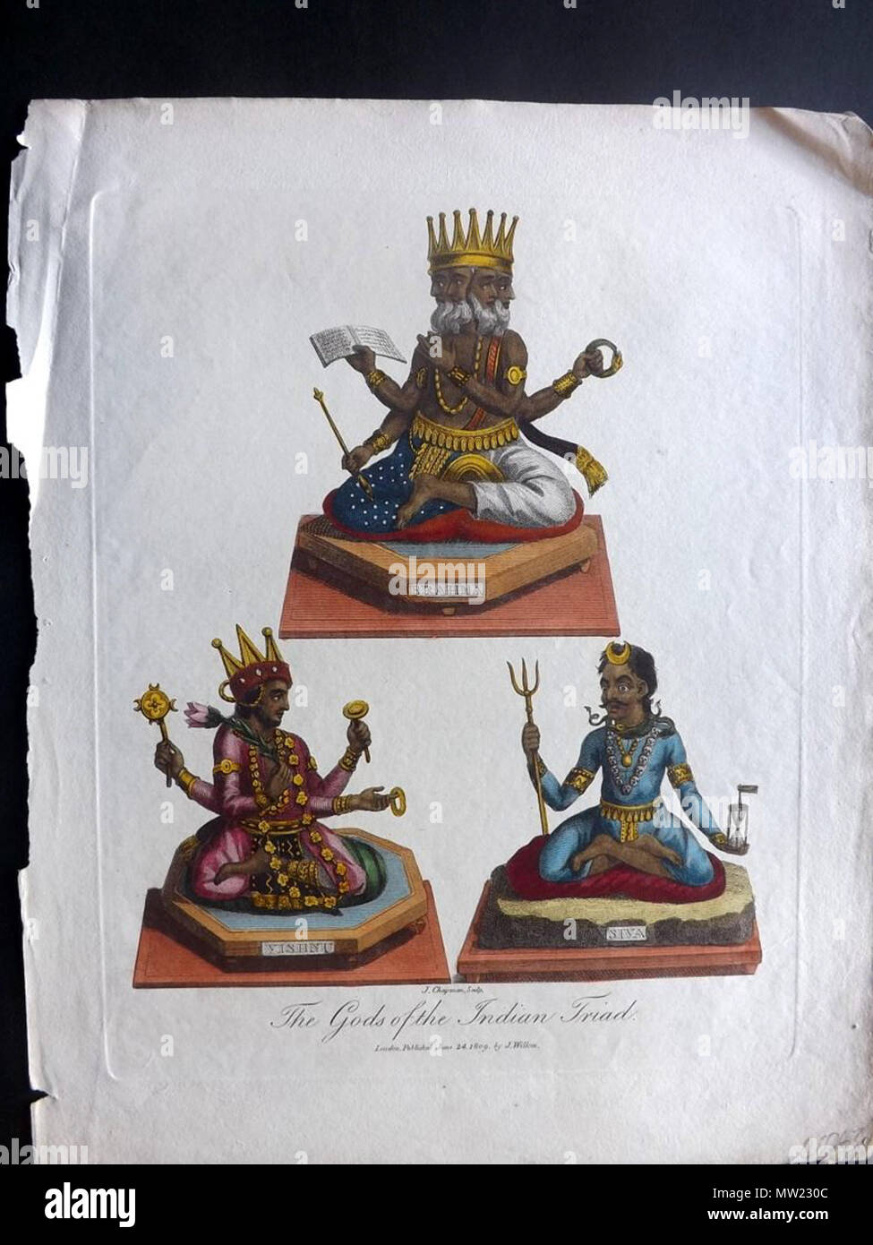 . Inglese: "Cerimonia del lavaggio della dea Cali, e l'Idolo Jagan-Nath,' da 'Londinensis enciclopedia o dizionario universale delle Arti, Scienze e Lettere", di J. documento Wilkes et al, Londra, 1796-1828; anche *"la divinità della triade indiana'*; anche *'A Piadah o Peon, trattenuto in grandi famiglie' * Fonte: ebay, Feb. 2009 . tra 1796 e 1828. J. documento Wilkes et al 647 documento Wilkes1809 Foto Stock . Inglese: "Cerimonia del lavaggio della dea Cali, e l'Idolo Jagan-Nath,' da 'Londinensis enciclopedia o dizionario universale delle Arti, Scienze e Lettere", di J. documento Wilkes et al, Londra, 1796-1828; anche *"la divinità della triade indiana'*; anche *'A Piadah o Peon, trattenuto in grandi famiglie' * Fonte: ebay, Feb. 2009 . tra 1796 e 1828. J. documento Wilkes et al 647 documento Wilkes1809 Foto Stock