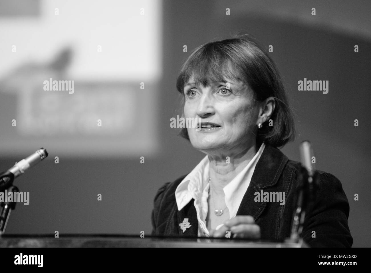Immagine di archivio di Tessa Jowell MP, Ministro per le Olimpiadi. Foto Stock