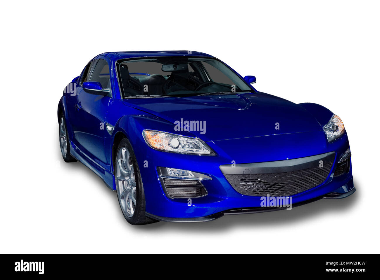 Auto sportiva blu immagini e fotografie stock ad alta risoluzione - Alamy