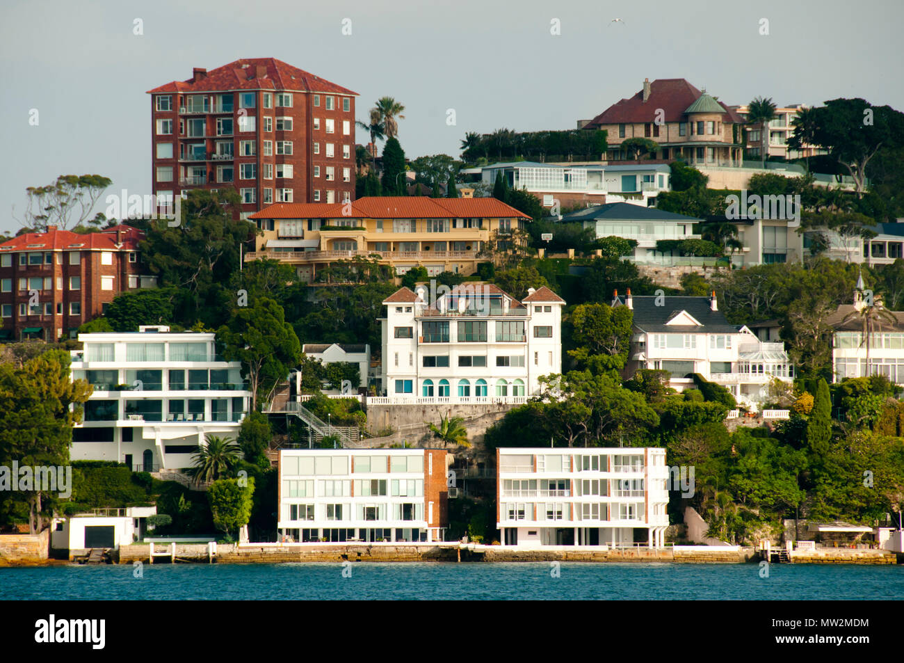 Case costiere architettura - Sydney - Australia Foto Stock