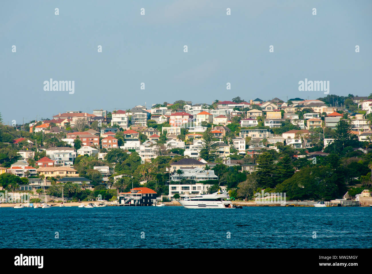 Case costiere architettura - Sydney - Australia Foto Stock
