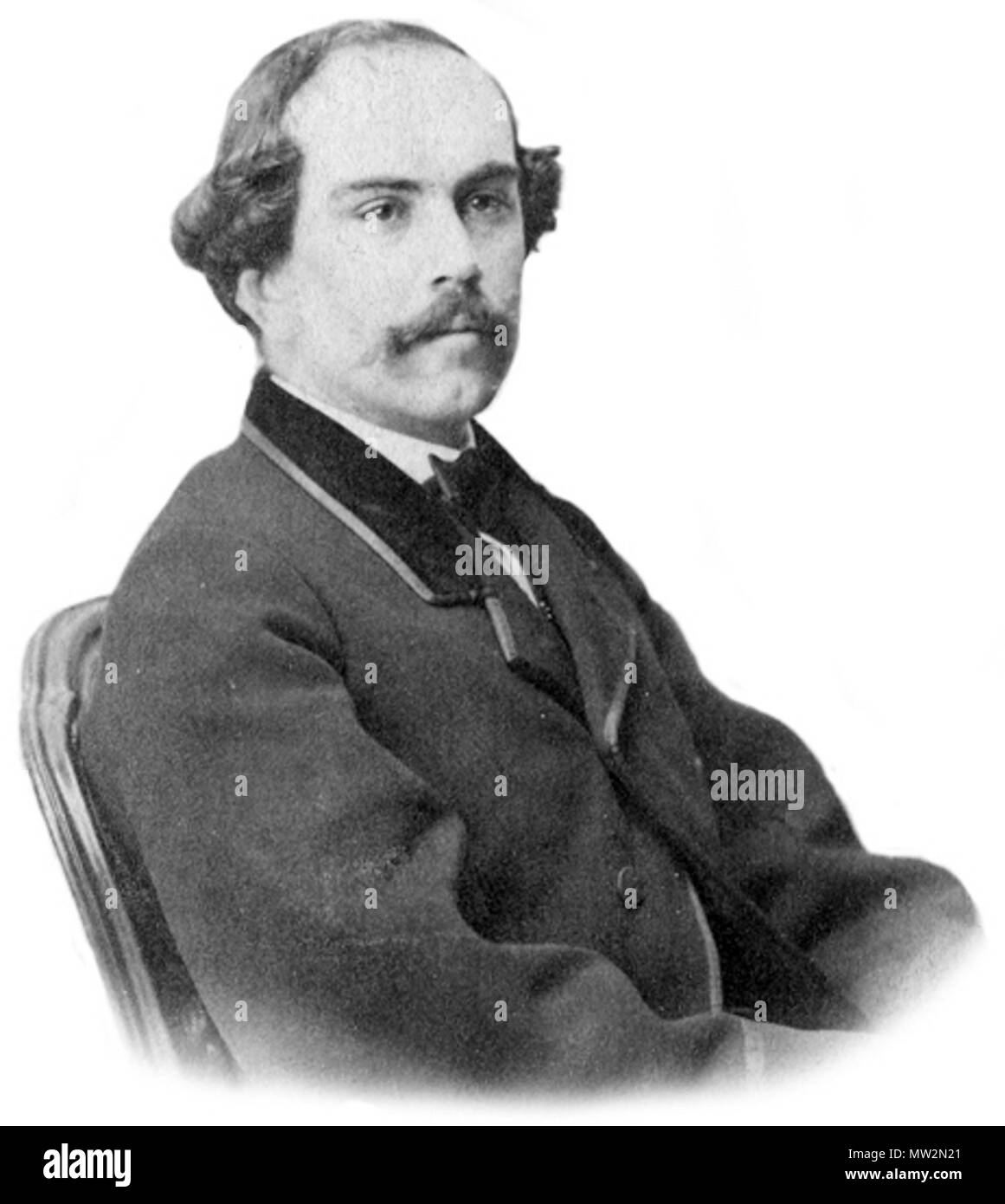 . Español: Retrato de José Manuel Balmaceda . Xix secolo. 69 sconosciuto J.M. Balmaceda joven Foto Stock