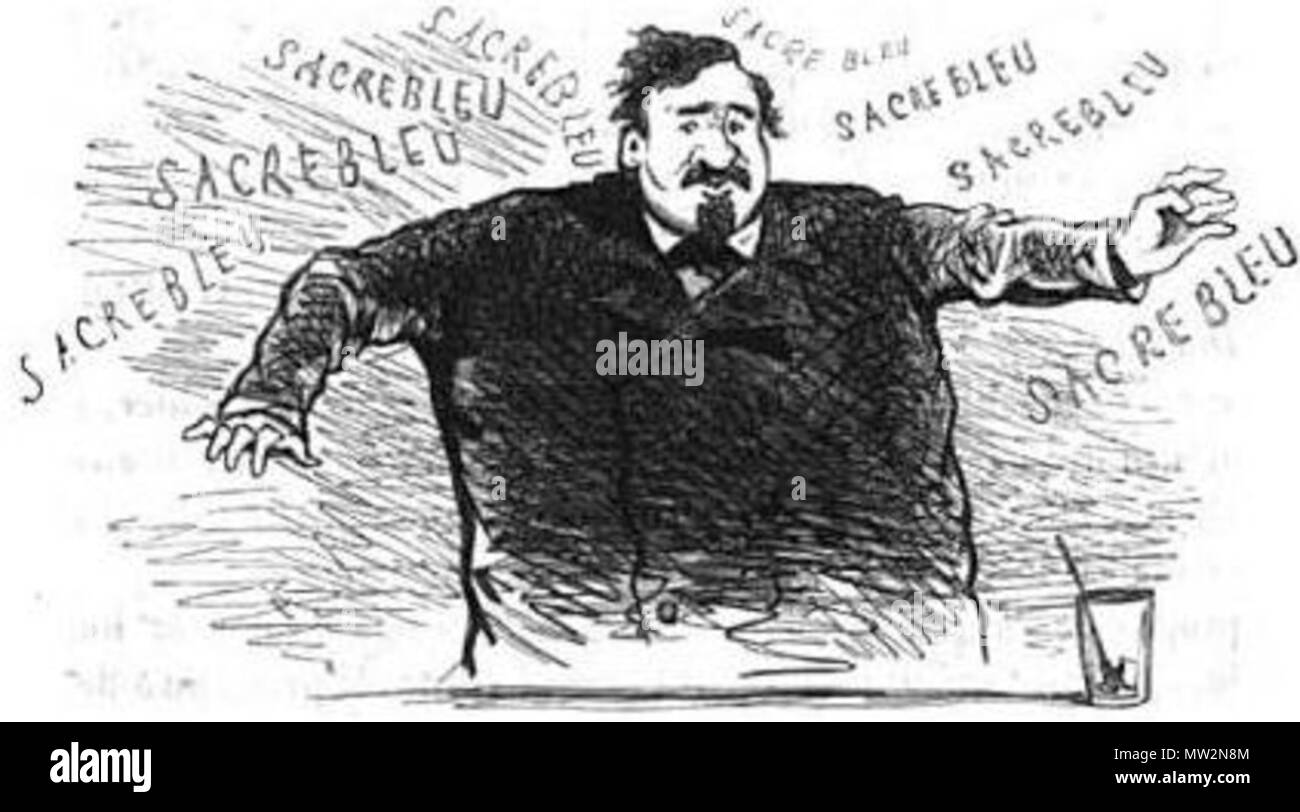 119 Caussidière par Cham Foto Stock