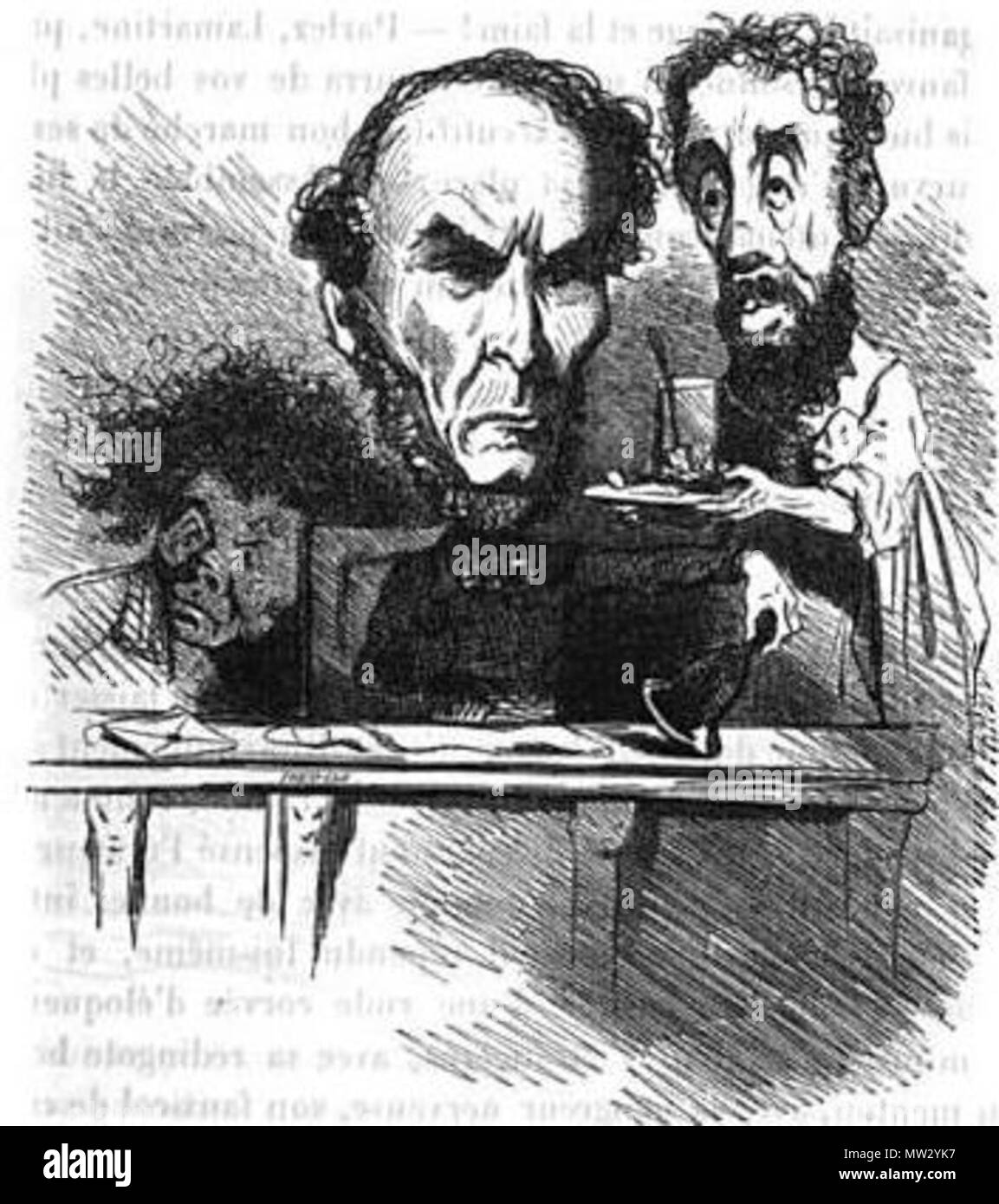 50 Antoine Sénard et Joseph Degousée par Cham Foto Stock