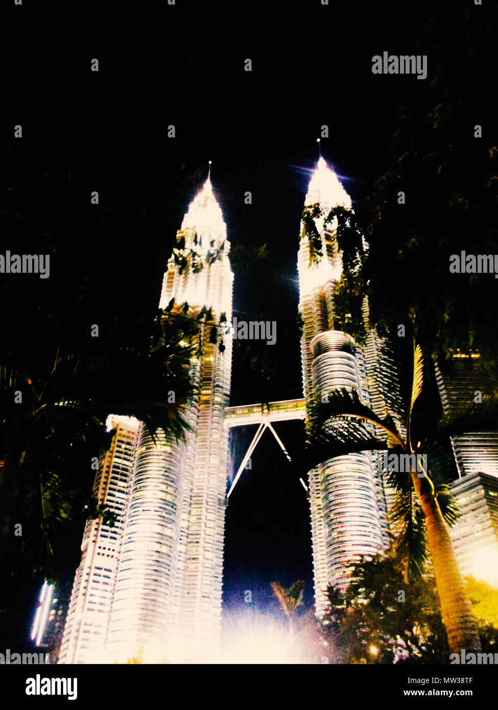 Petronas Twin Towers, Kuala Lumpur, Malesia Foto Stock