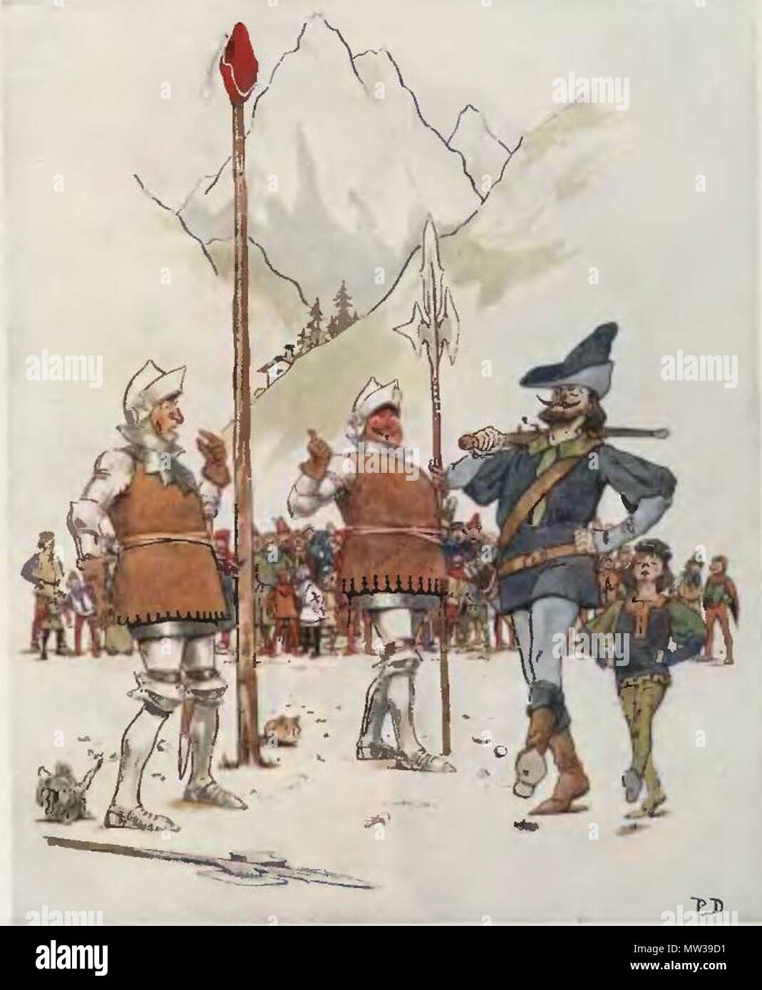 . Inglese: foto sulla pagina 55 del libro William Tell raccontata nuovamente. 24 aprile 2013, 10:29:48. Philip Dadd (1880-1916) nomi alternativi Philip John Stephen Dadd Descrizione British illustrator Data di nascita e morte 1880 2 Agosto 1916 Luogo di nascita e morte di pioppo fronte occidentale competente controllo : Q16198124 VIAF: 111145911211927062134 ULAN: 500094574 LCCN: N84160249 RKD: 19599 WorldCat 654 WT-55 Foto Stock