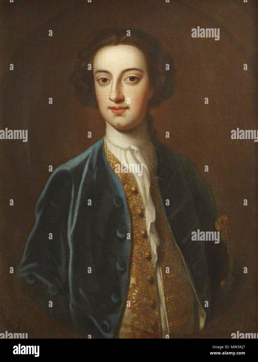 . Gli onorevoli Felton Hervey (1712-1775) . circa 1730 204 Felton Hervey Foto Stock