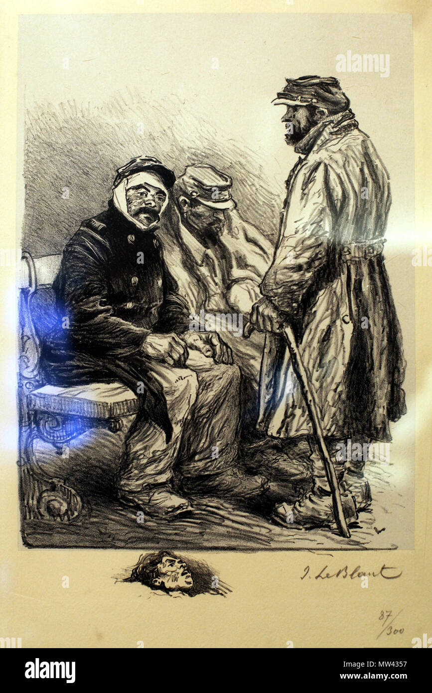 . Inglese: soldati della Prima Guerra Mondiale da Julien Le Blant . Rama 361 Le Blant IMG 5284 Foto Stock