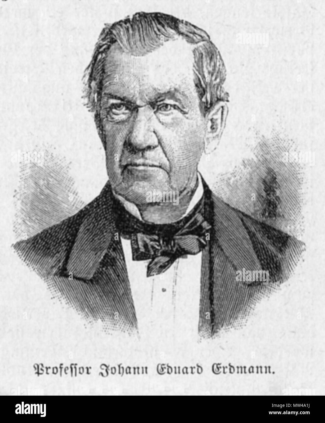 . Français : Johann Eduard Erdmann - Daheim-Kalender 1894, S. 253 . 1 gennaio 1894. Daheim-Kalender 1894, S. 253 192 Johann Eduard Erdmann Foto Stock