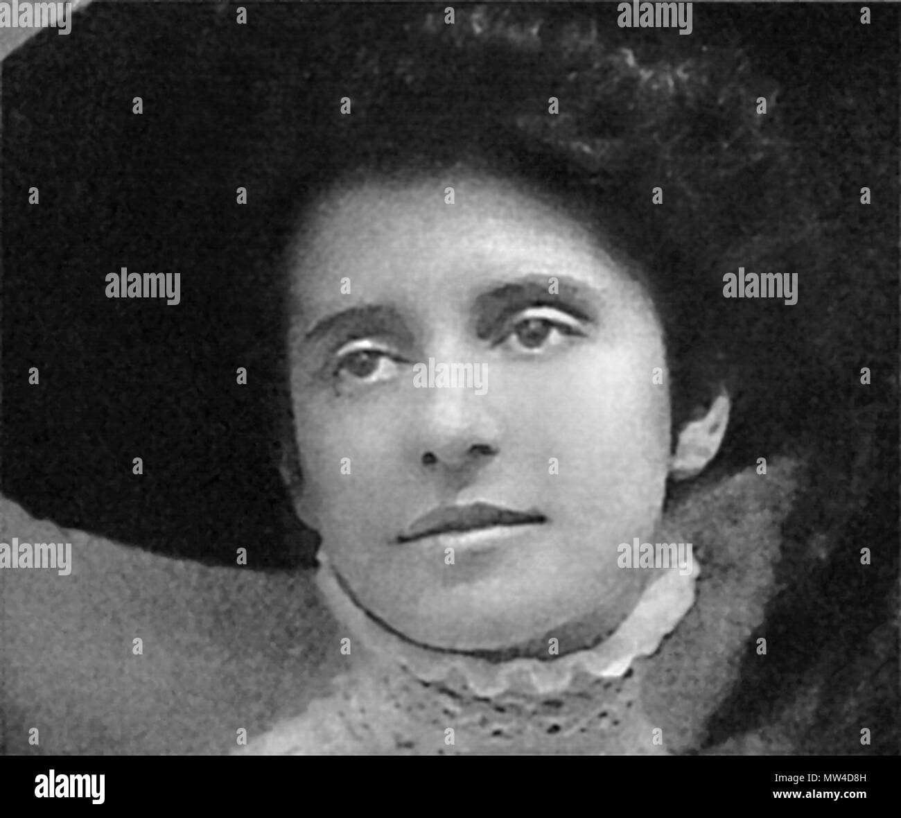 . Русский: Татьяна Шлёцер, 1905 год . 1905. Sconosciuto 588 Tatiana Schloezer, 1905 Foto Stock