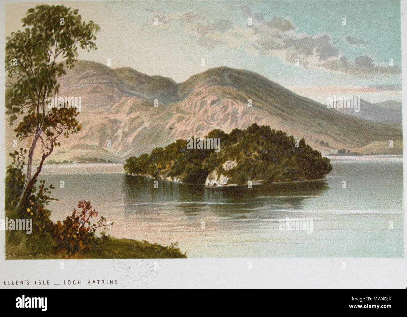 . Inglese: 'souvenir della Scozia " . 1889. Gli autori non elencato - pubblicato da T. Nelson & Sons, 1889 568 Souvenir di Scozia08 Foto Stock