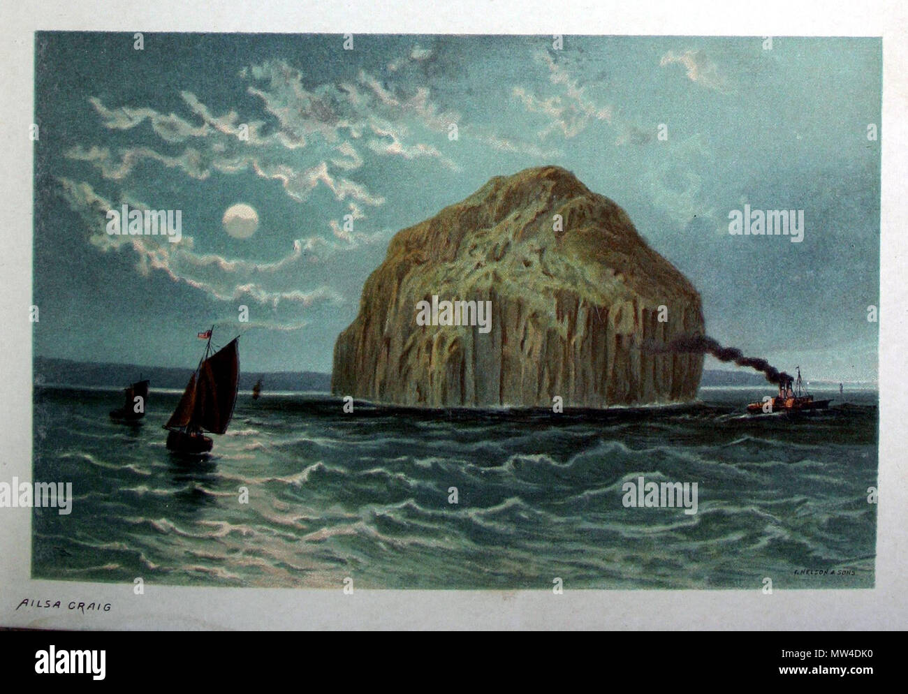 . Inglese: 'souvenir della Scozia " . 1889. Gli autori non elencato - pubblicato da T. Nelson & Sons, 1889 568 Souvenir di Scozia07 Foto Stock