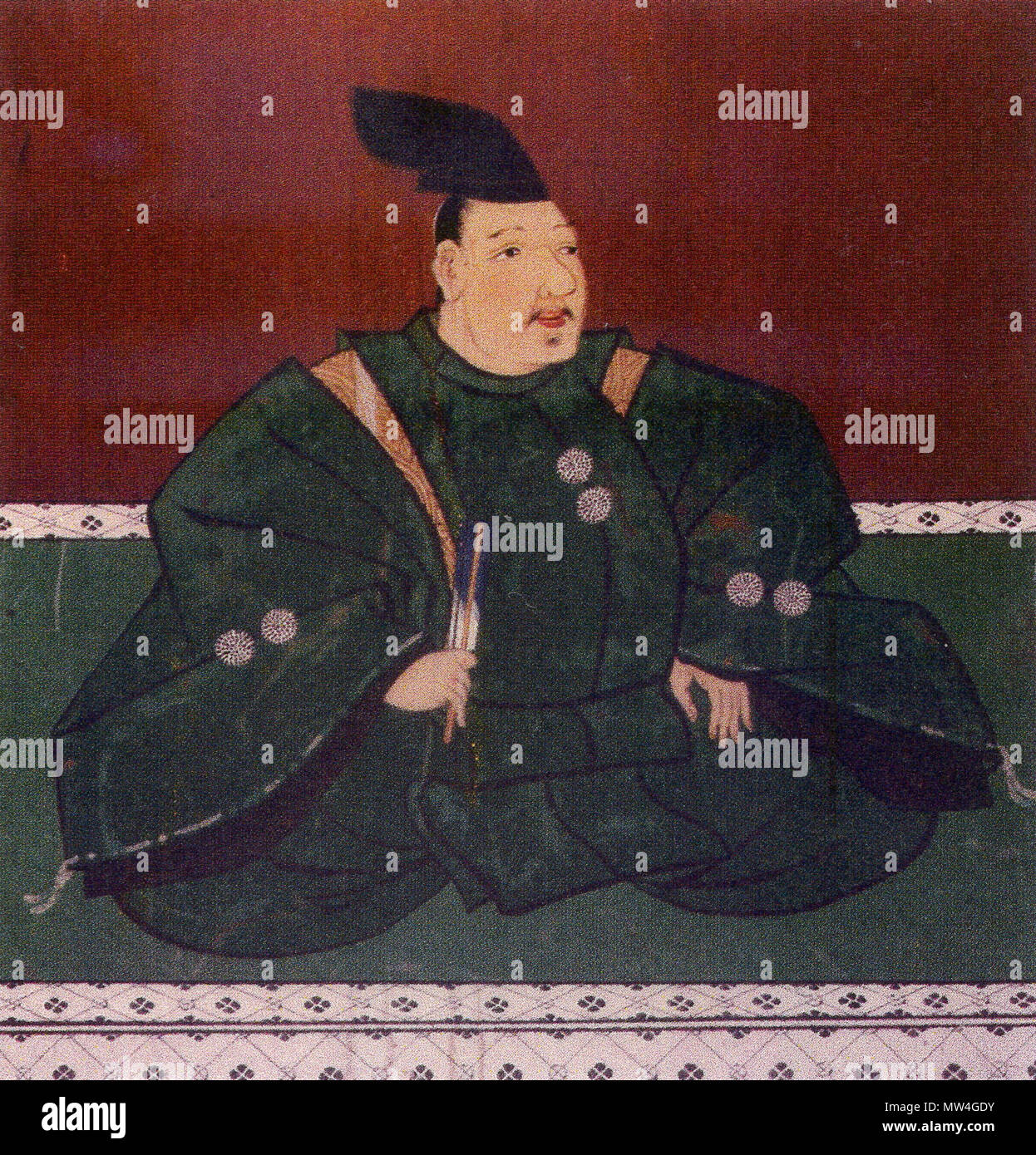 . 日本語: 紀伊新宮藩9代藩主・水野忠央の肖像画。 . 1 gennaio 2013. Sconosciuto 420 Mizuno Tadanaka Foto Stock