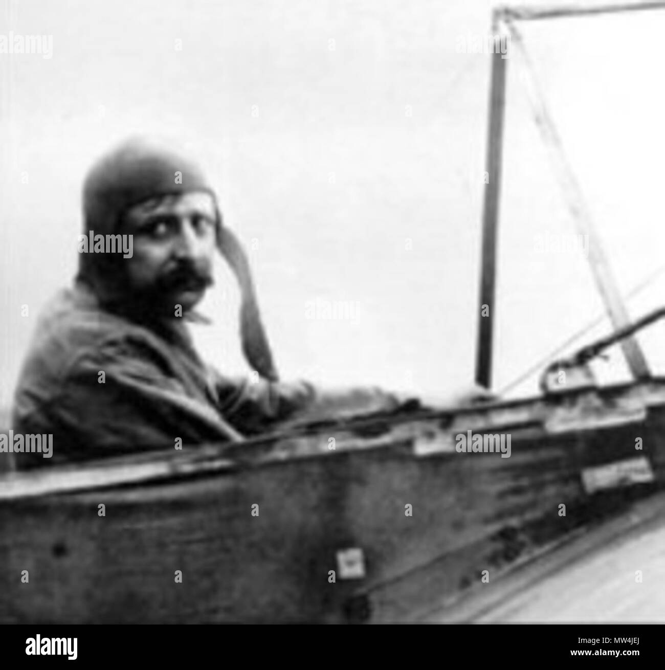 377 Louis Blériot repülőgépében Foto Stock