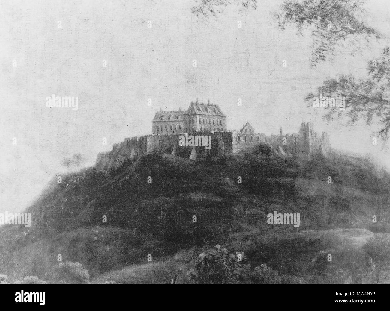 640 Wachsenburg 1738 Foto Stock