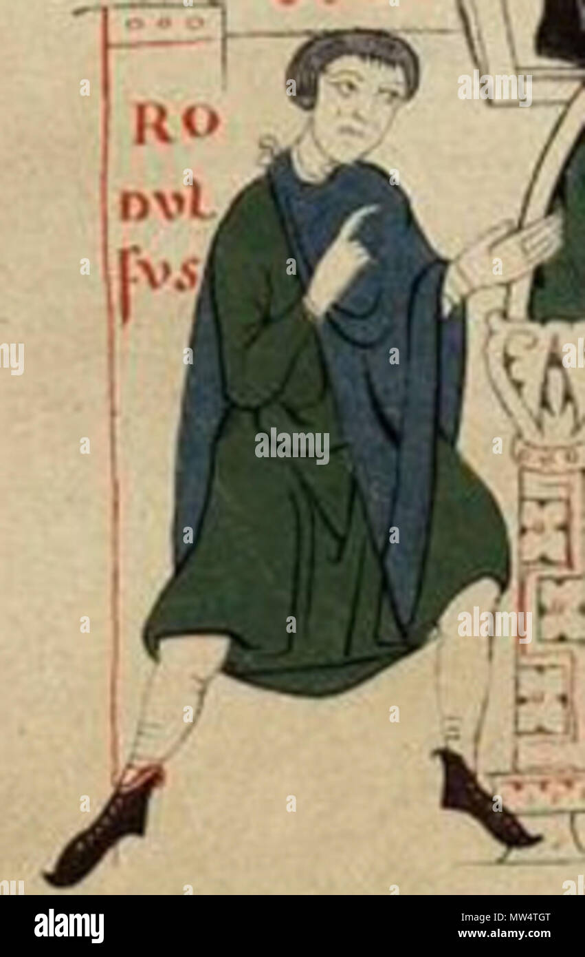 Inglese Rudolph Di Canossa Eventualmente Un Fratello Di Tedald Di Canossa Il 13 Agosto 14 Sconosciuto 525 Rodolfus Foto Stock Alamy