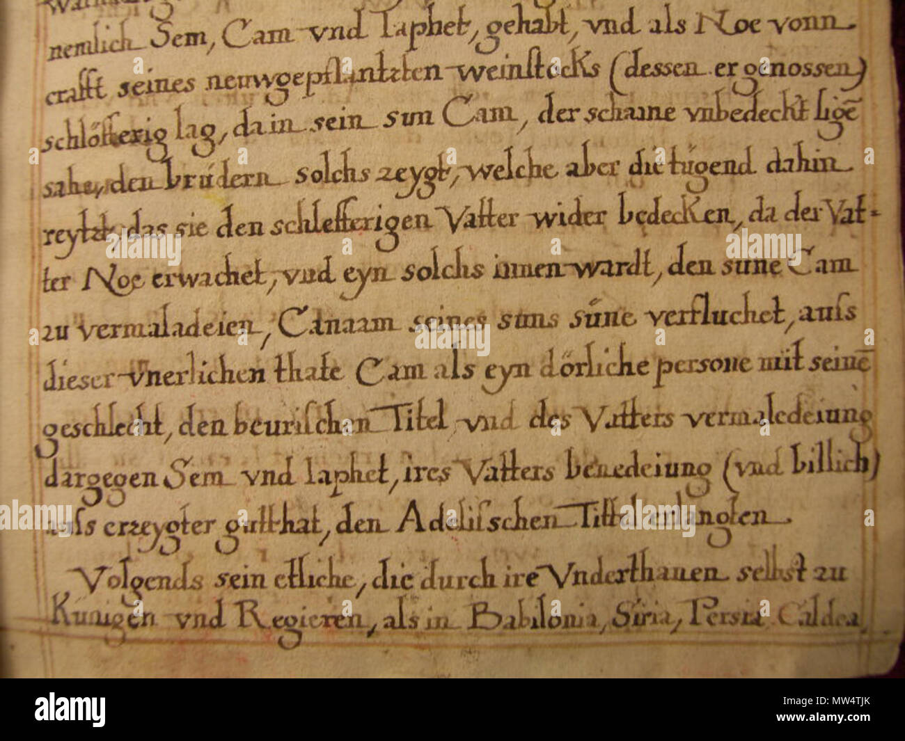 534 Rüxner Turnierbuch Abschrift 17Jh 16 Foto Stock