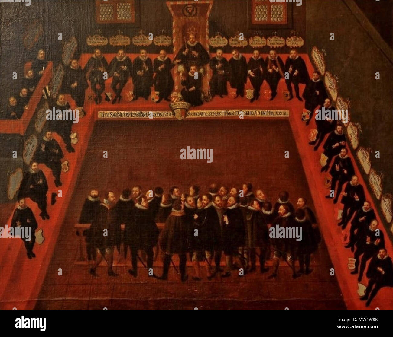 659 Zasedání Českého sněmu Foto Stock