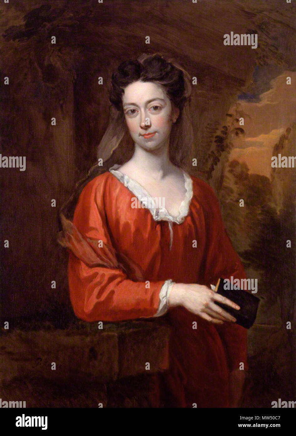 . Inglese: Elizabeth Burnett da Sir Godfrey Kneller, Bt olio su tela, 1707 41 x 30 3/8 in. (1041 mm x 772 mm) acquistato, 1984 NPG 5751 . Il 3 agosto 2013, 20:21:48. Sir Godfrey Kneller, Bt 183 Elizabeth Burnett Foto Stock