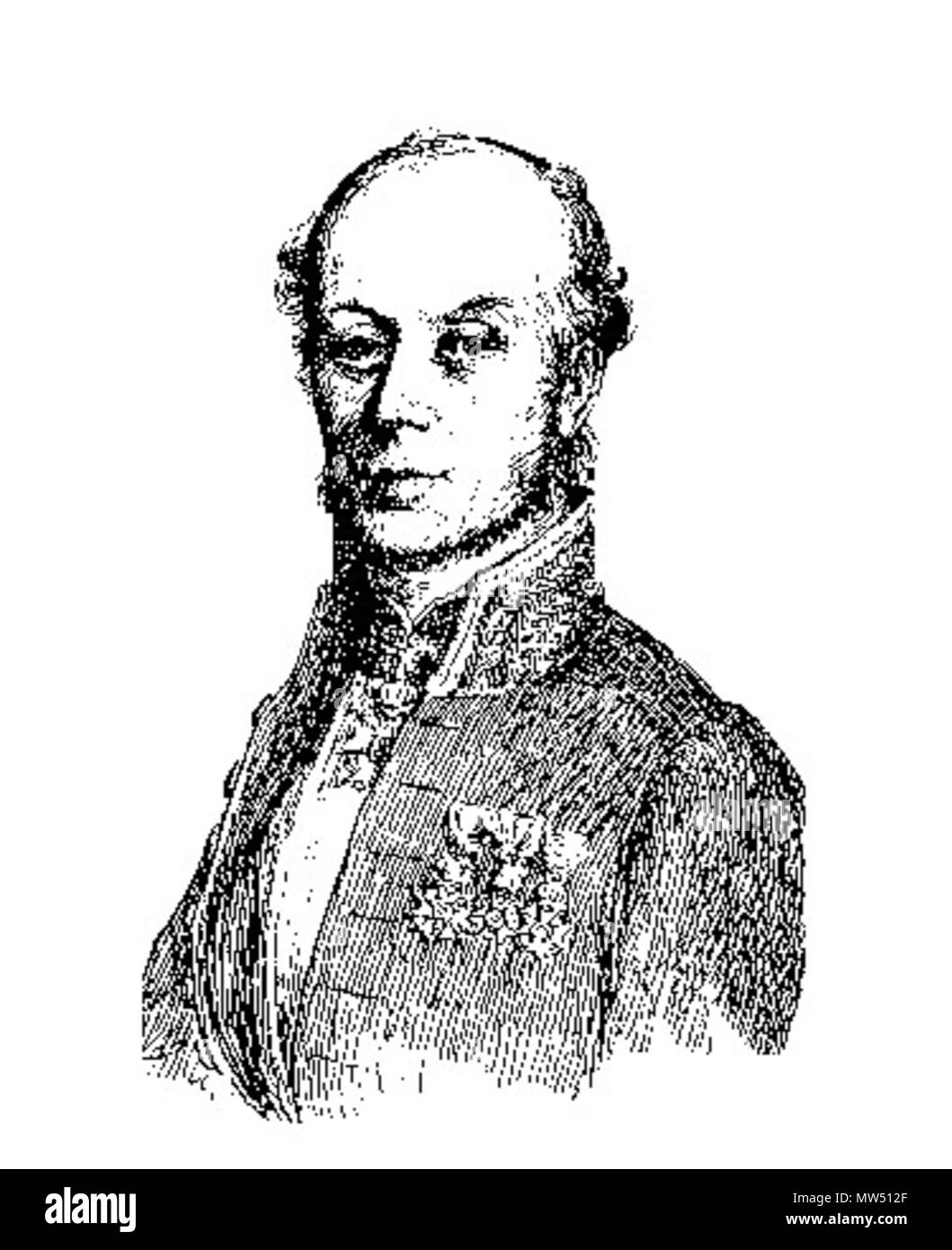 . Français : Henry Barbet (1789-1875) . Xix secolo. Sconosciuto 273 Henry barbet Foto Stock