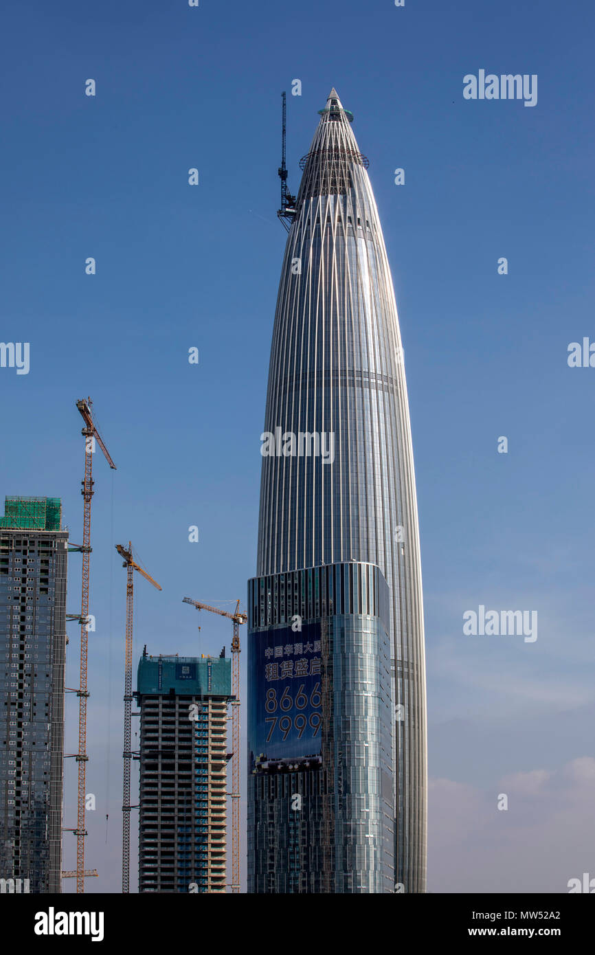 Cina, città di Shenzhen, Nanshan District Foto Stock